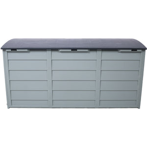75 Gallon Resin Deck Box Storage Shed