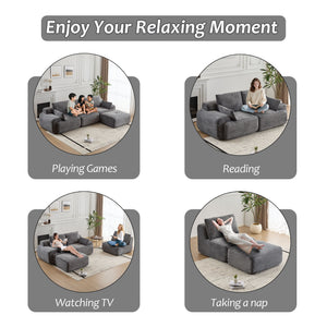 Compressed Sofa, Large Sectional Couches For Living Room