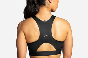 Brooks Women's 3 Pocket Sports Bra - Black