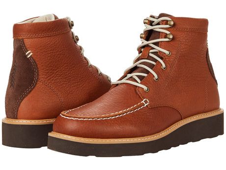 Kodiak Scotia Brown Mocc Vamp Wedge Shoes