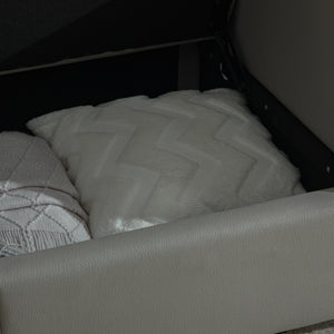 33.6''W Upholstered 360° Swivel Armchair with Hidden Storage