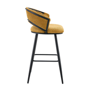 Bar Stools, Kitchen Island Counter Height Stools (Set of 2)
