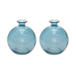 Glass-Bubble-Vase-(Set-of-2)-Vases