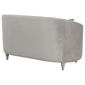 Colby - Loveseat With Tufted Design - Gray