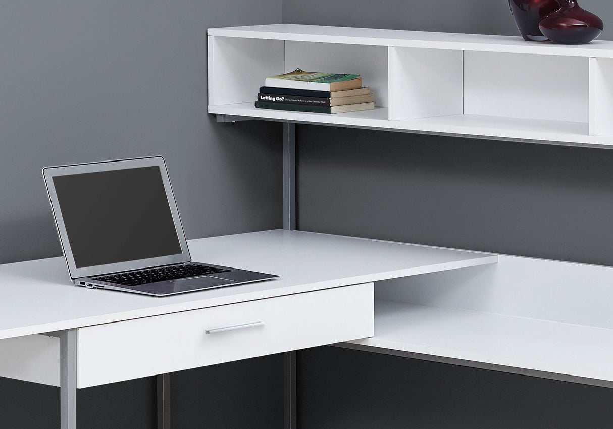 Computer Desk, Home Office, Corner, Storage Drawers, L Shape, Laptop, Contemporary & Modern - Best Buy Furniture