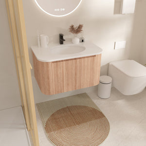 Wall Mounted Bathroom Vanity With Sink