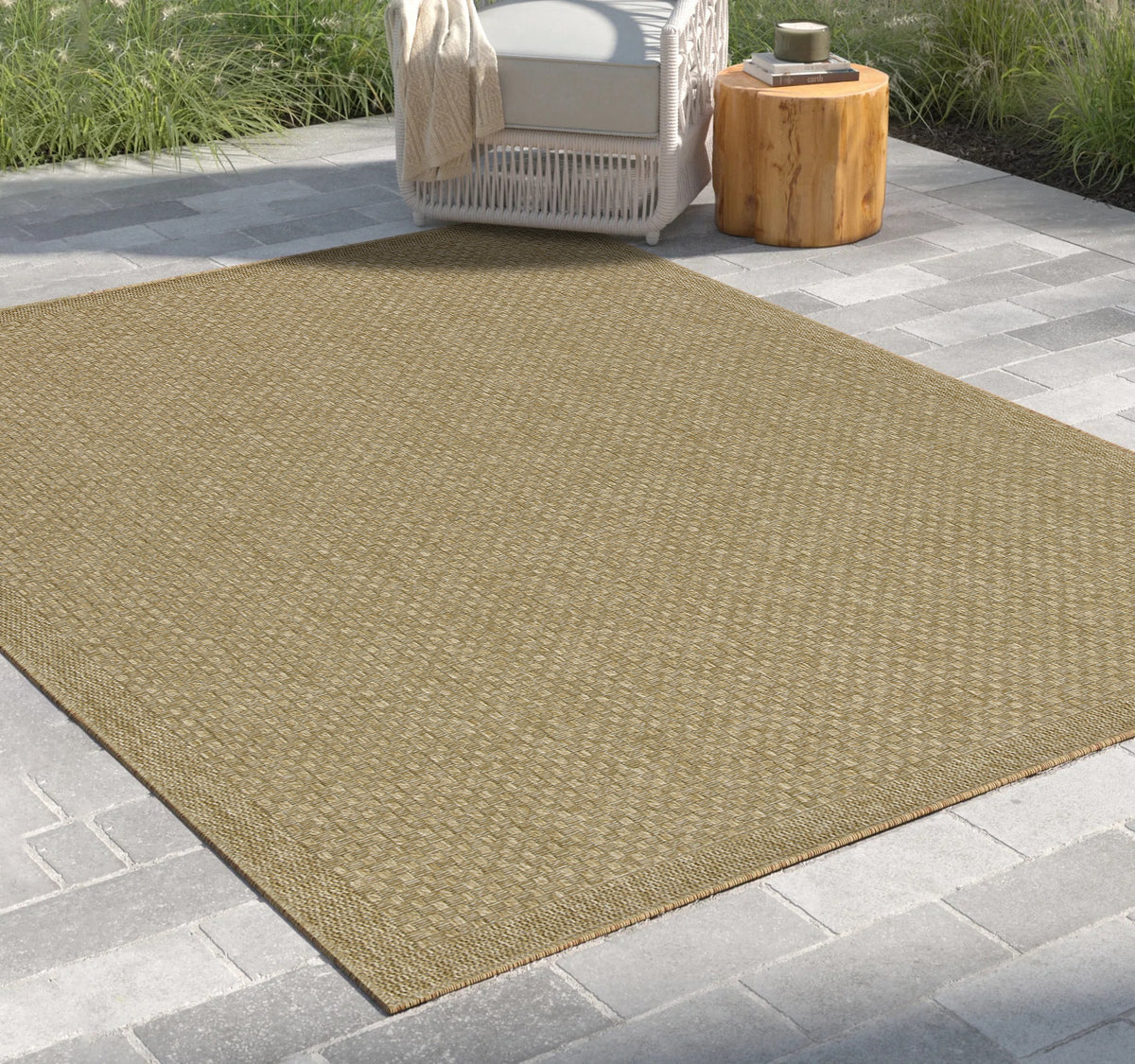 Earth GC_NTL1004 Jute Indoor/Outdoor Area Rug