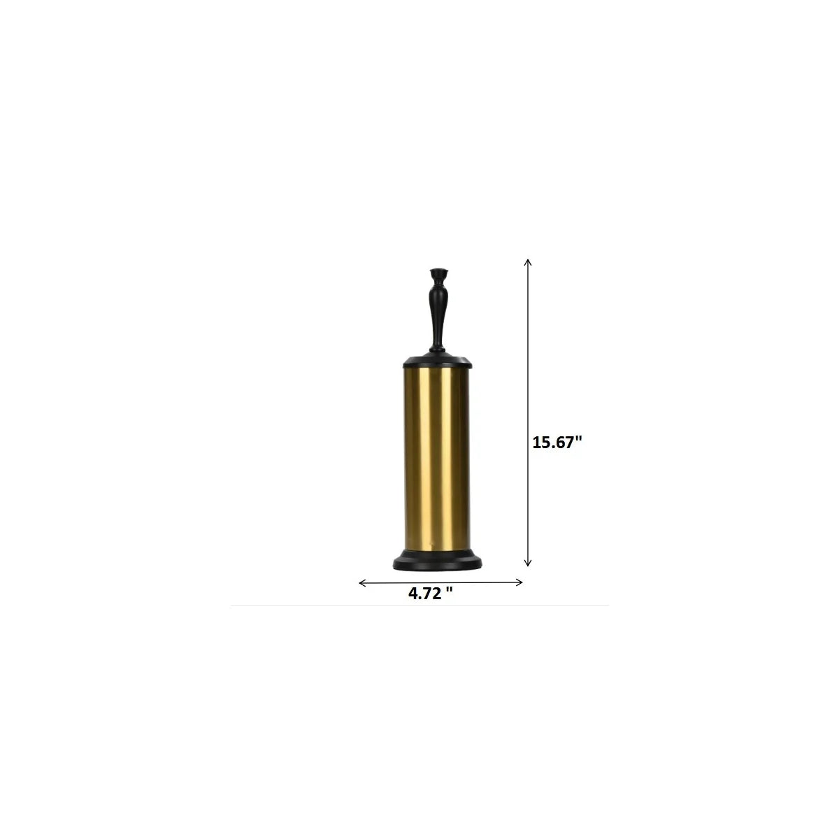 Toilet Bowl Brush with Extra Long Handle and Durable Bristles