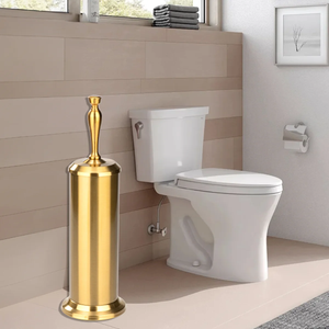 Toilet Bowl Brush with Extra Long Handle and Durable Bristles