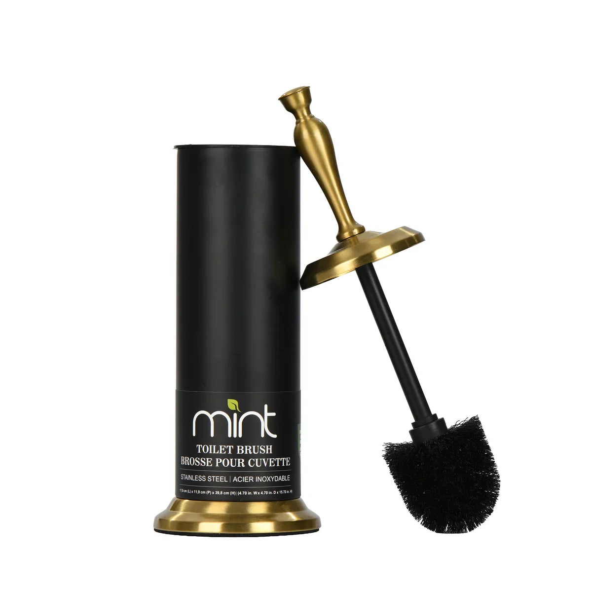 Toilet Bowl Brush with Extra Long Handle and Durable Bristles