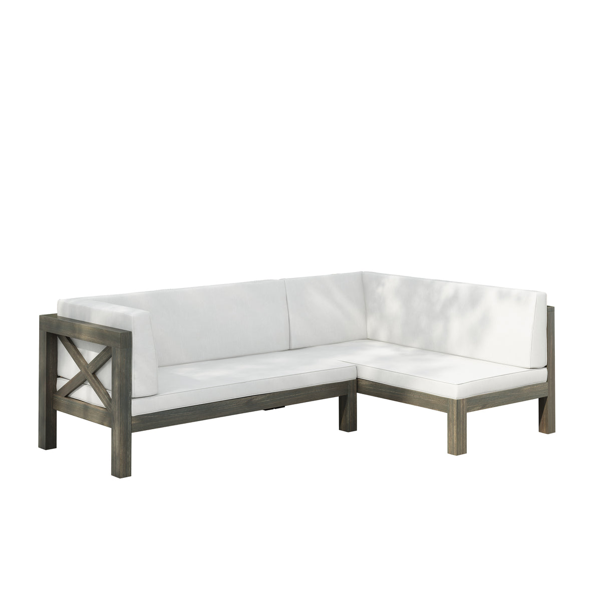 Brava X-Back Left Corner Bench Set of 2