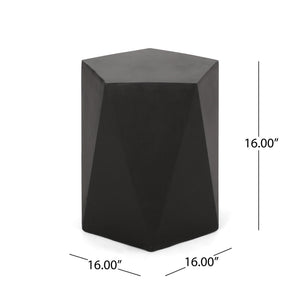 Side Table With Geometric Design - Best Buy Furniture