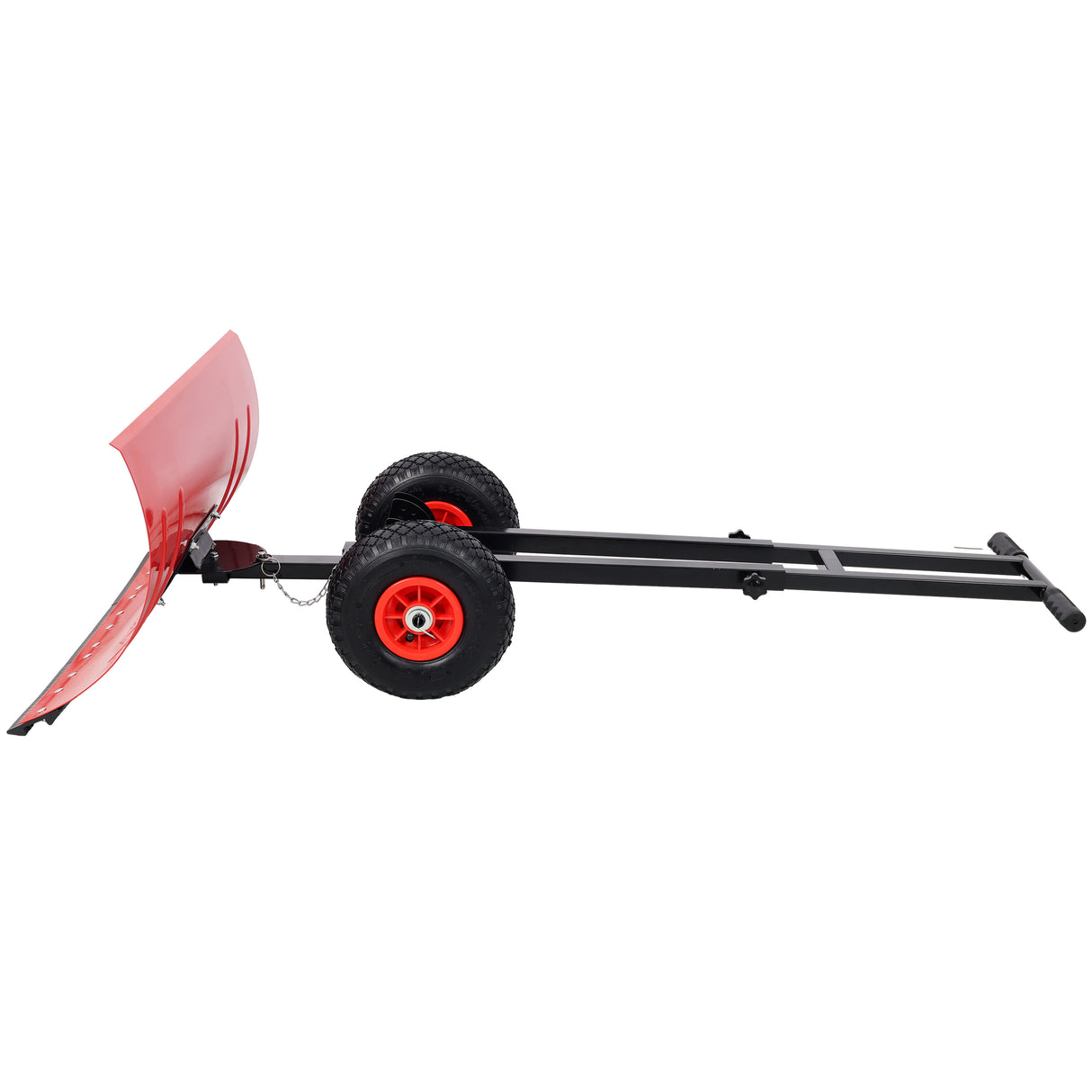 Dual Bar Snow Shovel with Wheels