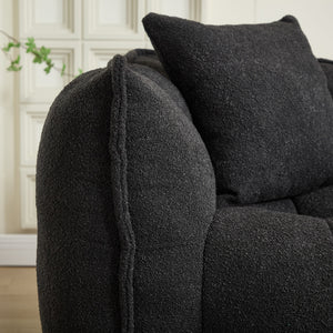 Cozy Beanbag Chair With High Resilience Foam Core For 2