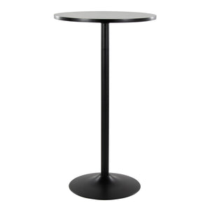 Pebble - Mid Century Modern Table Adjusts From Dining To Bar