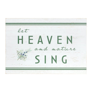Rustic Wood Christmas Sentiment Sign 20"L
