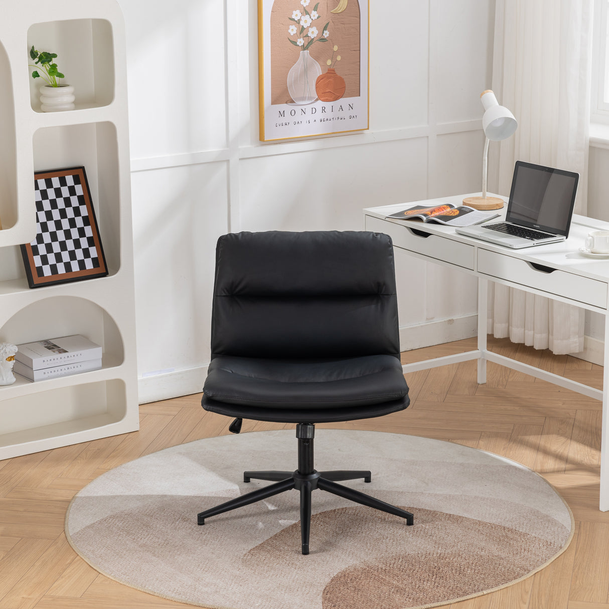 Bizerte Adjustable Swivel Criss-Cross Chair
