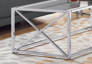 Table, Rectangular, Contemporary & Modern - Chrome - Best Buy Furniture