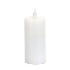 White-led-designer-wax-candle-with-moving-flame-Candles