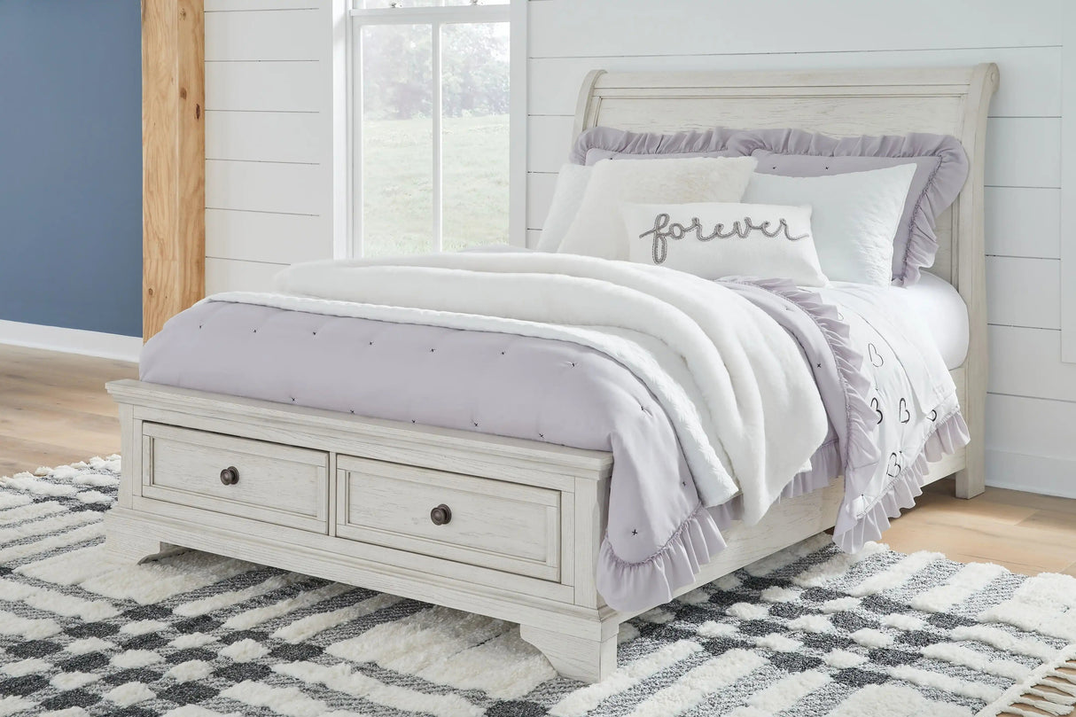 Robbinsdale - Sleigh Bed - Best Buy Furniture