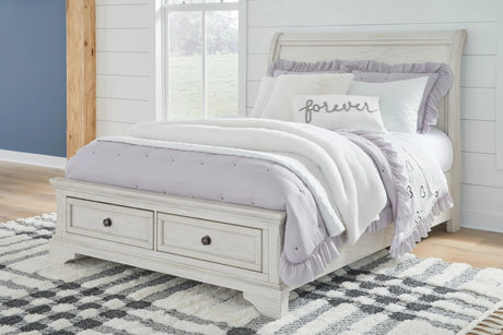 Robbinsdale - Sleigh Bed - Best Buy Furniture