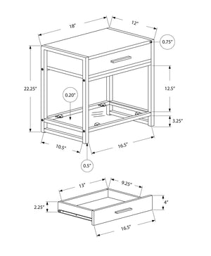 Versatile Accent Side Table, Storage Drawer - Best Buy Furniture
