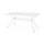 Celestine - Outdoor Cast Aluminum Dining Table With Floral Lattice Design And Umbrella Holder - Best Buy Furniture