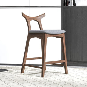 Hester - Upholstered, Square Bar Chair (Set of 2)