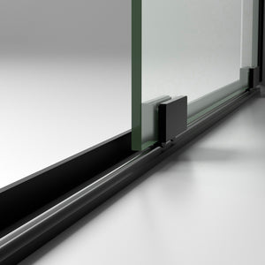 Semi-Frameless Sliding Shower Door