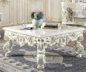 Adara Elegant White Coffee Table