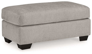 Avenal Park - Ottoman - Flannel - Best Buy Furniture