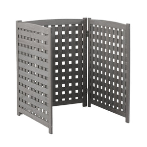 3 Panel Outdoor Air Conditioner Fence Screen
