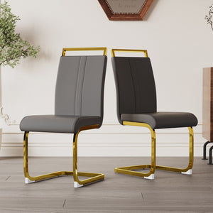 Side Dining Room Chair, Padded Seat High Back