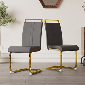 Side Dining Room Chair, Padded Seat High Back