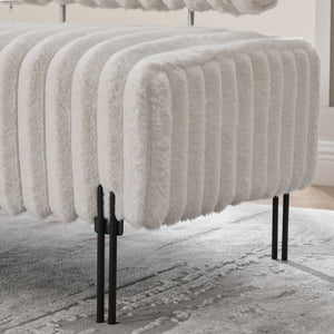 Mini Loveseat With Adjustable Backrest