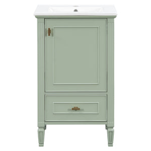 Retro Bathroom Vanity With Sink