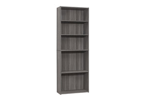 Bookshelf, Bookcase, 6 Tier, For Office, Transitional - Best Buy Furniture