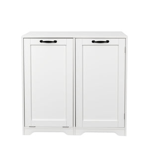 Laundry Cabinet with Tilt-Out Hamper
