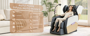 2026 Massage Chair Recliner with Zero Gravity and Full Body Air Pressure