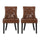 Cheney - Contemporary Dining Chair Tufted Upholstery (Set of 2) - Best Buy Furniture