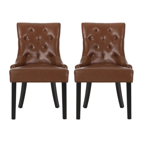 Cheney - Contemporary Dining Chair Tufted Upholstery (Set of 2) - Best Buy Furniture