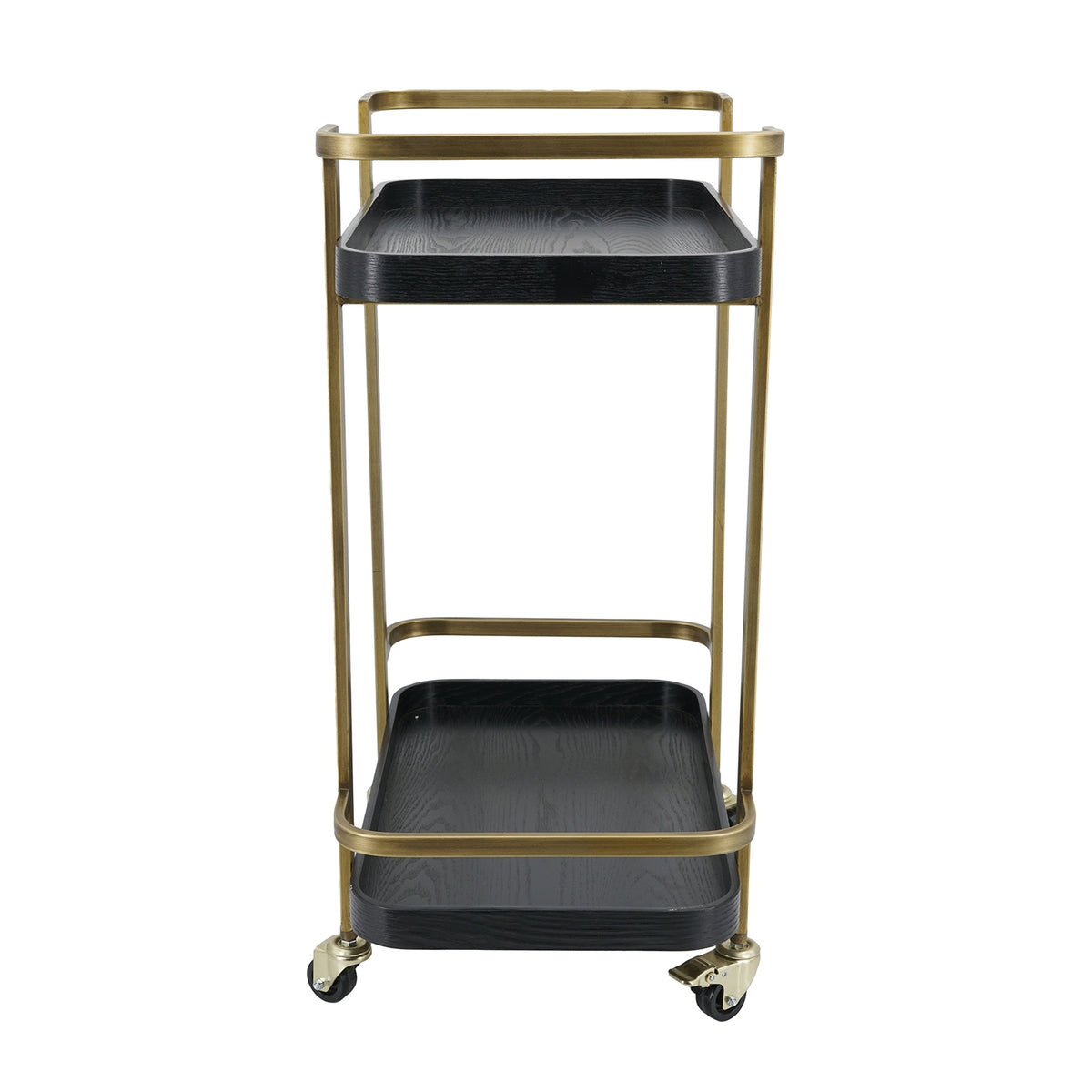 23.8" x 15.2" Metal Bar Cart