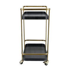 23.8" x 15.2" Metal Bar Cart