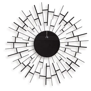 Garrenworth - Accent Mirror - Black - Best Buy Furniture