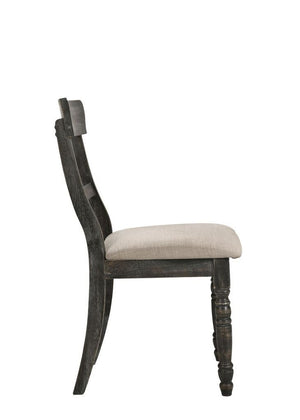 Leventis - Linen Weathered Side Chair (Set of 2) - Light Brown - Best Buy Furniture