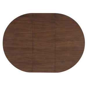 Dining Set With Leaf Round Table And 4 Upholstered Chairs