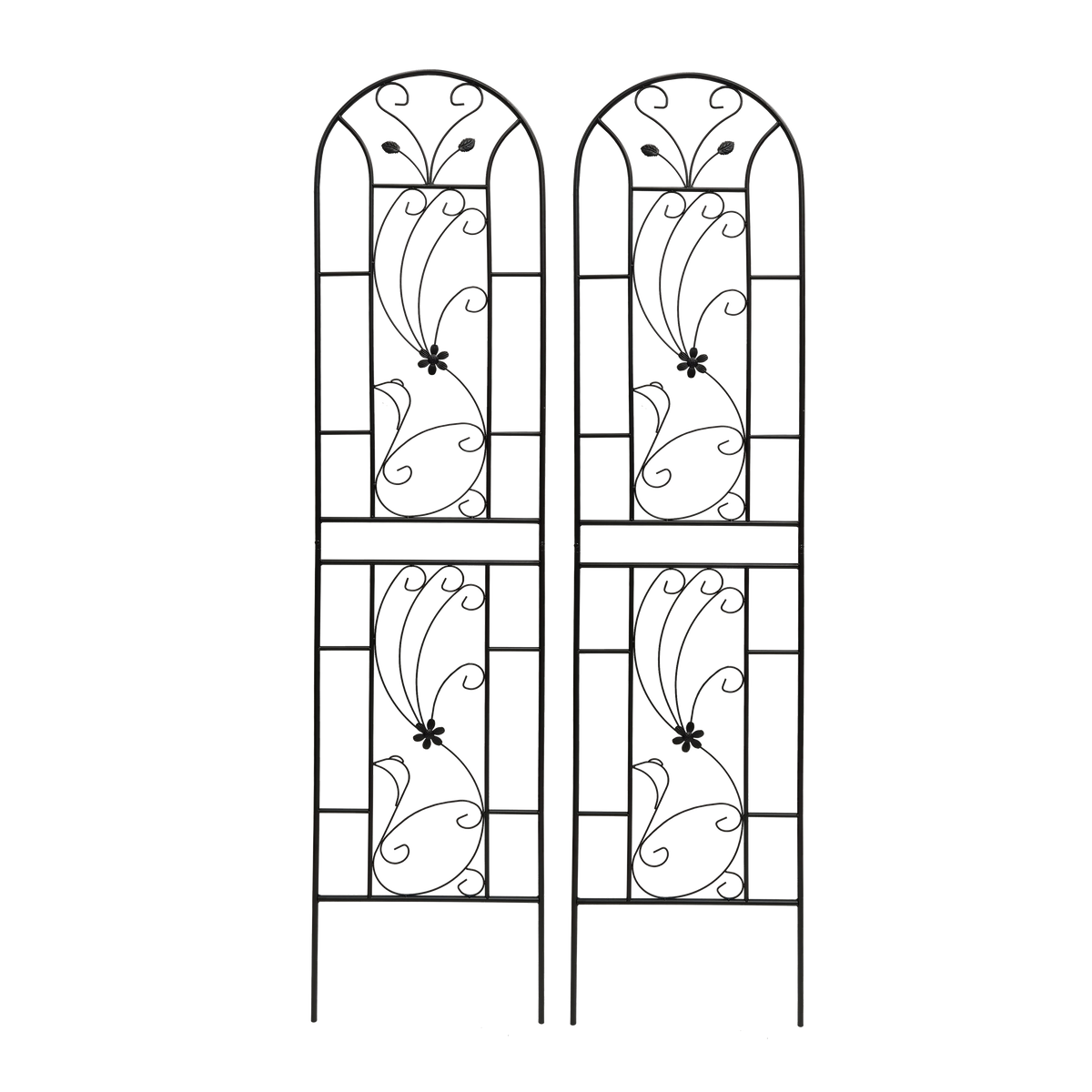 4 Pack Metal Garden Trellis
