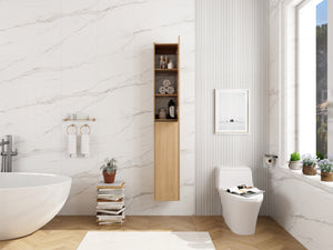 24 Inch Wall Mounted Side Cabinet Combination