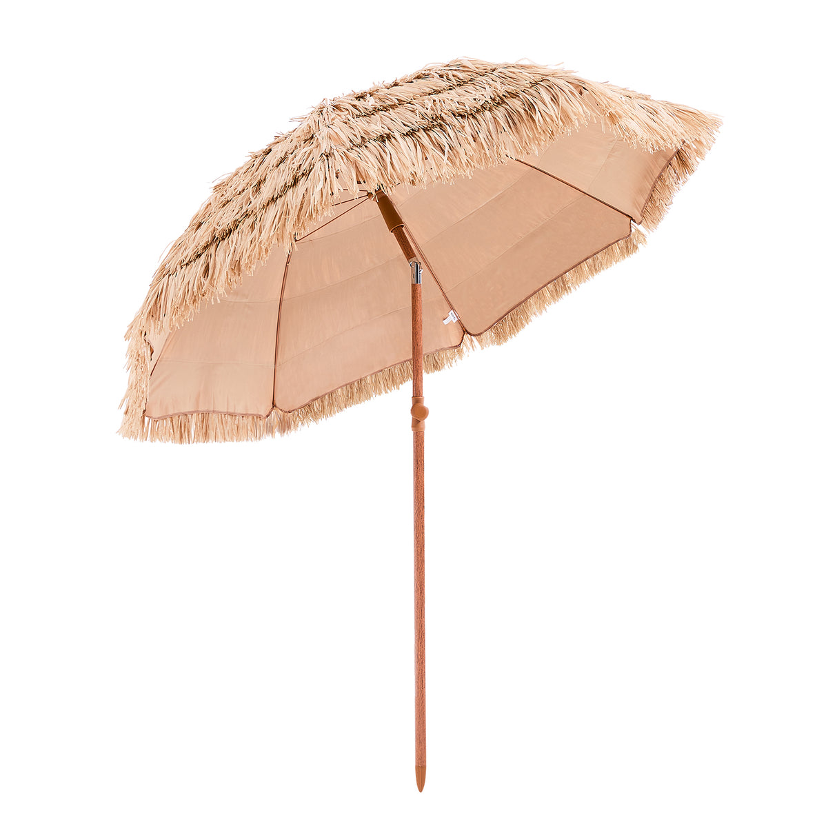 Tiki Umbrella Thatched Patio Umbrella 6 ft Poolside Beach Umbrella