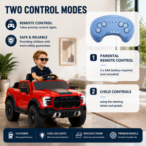 12V Kids Ride-On Car with Remote Control